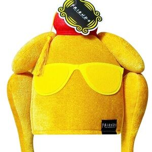 FRIENDS TV Show Turkey Head Hat with Sunglasses